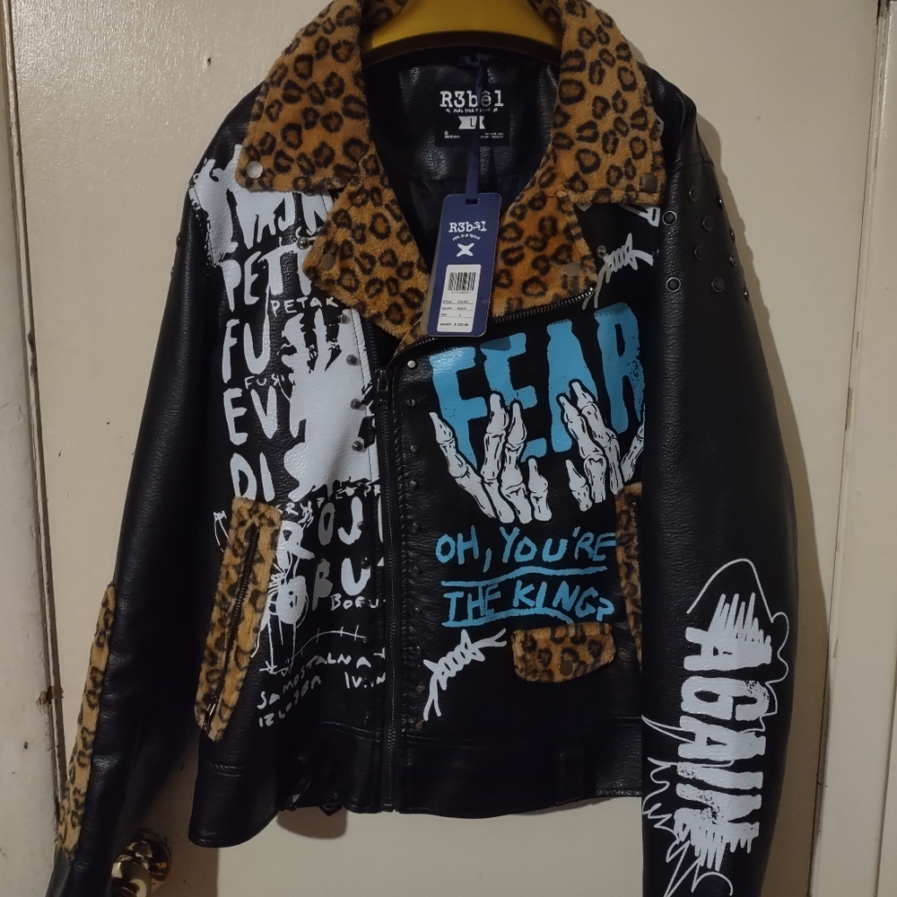 R3bel Designer Leather Jacket